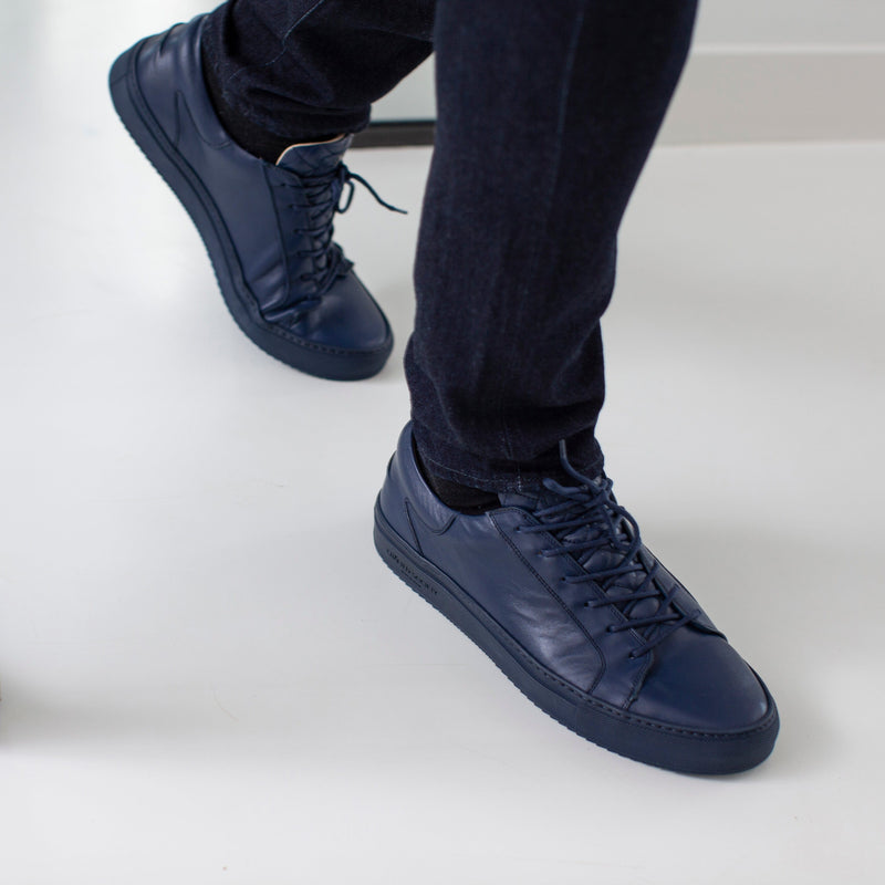 Mario Low Refined Navy | Full Leather 