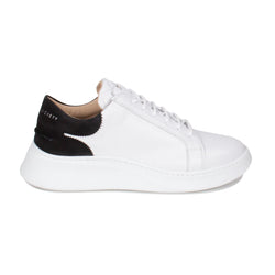 full grain leather white sneakers