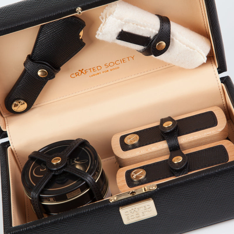 luxury shoe care kit