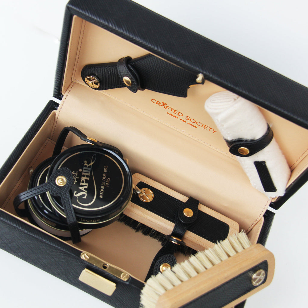 saphir shoe kit