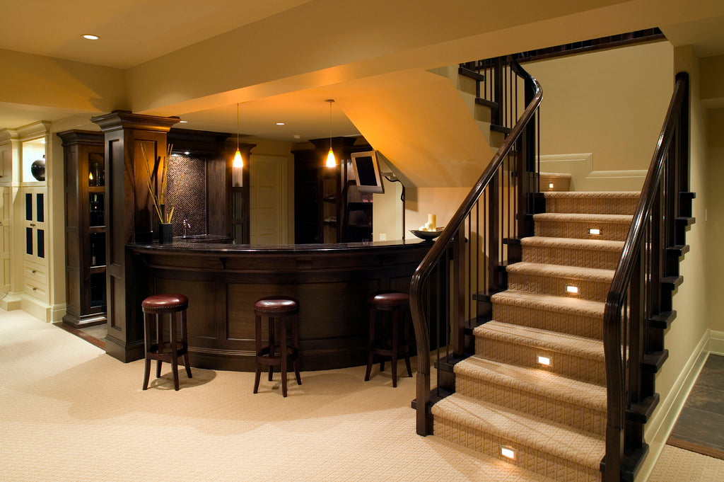 Basement home bar: A popular remodeling choice!