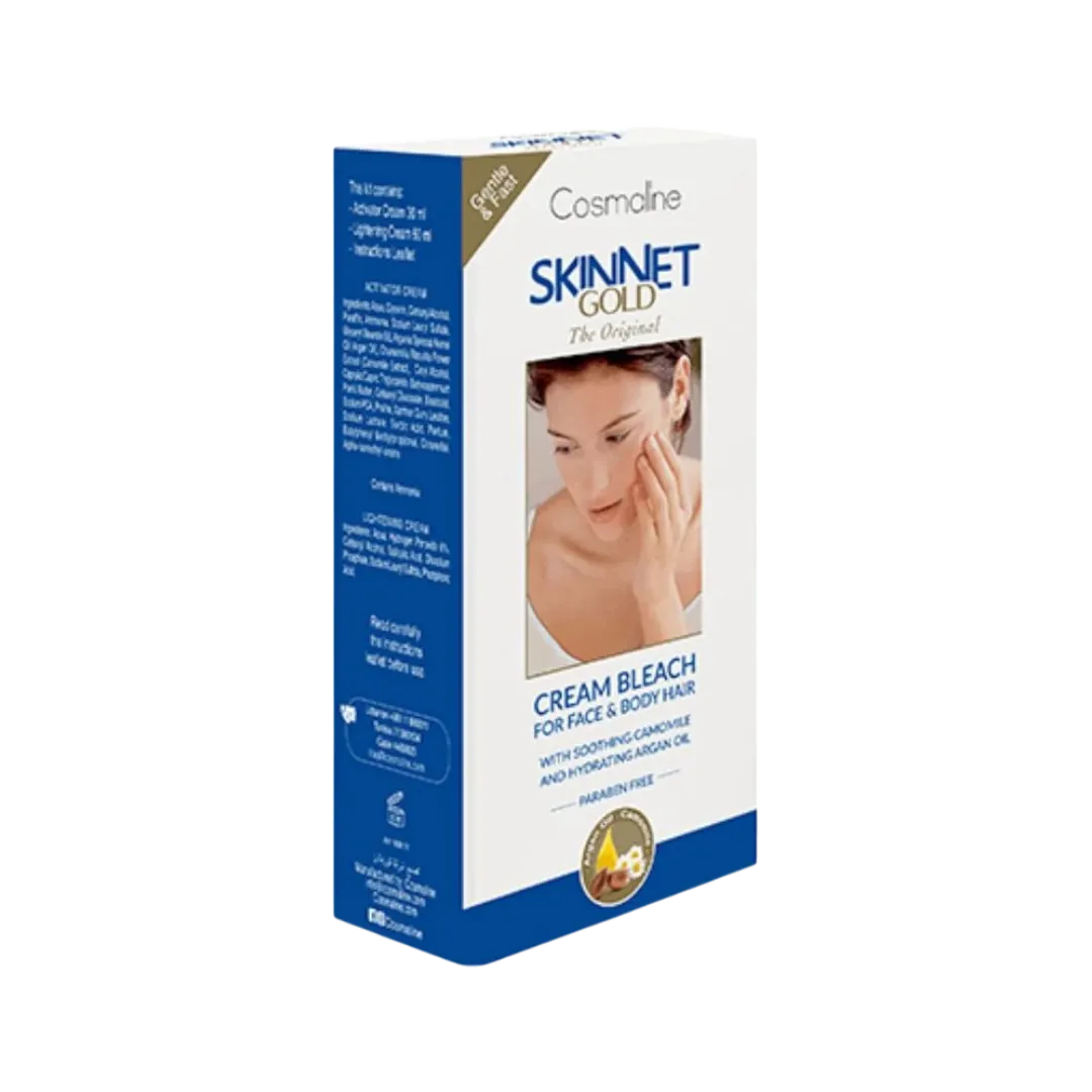 Cosmaline Skinnet Hand & Body Gold Cream Bleach - 30ml