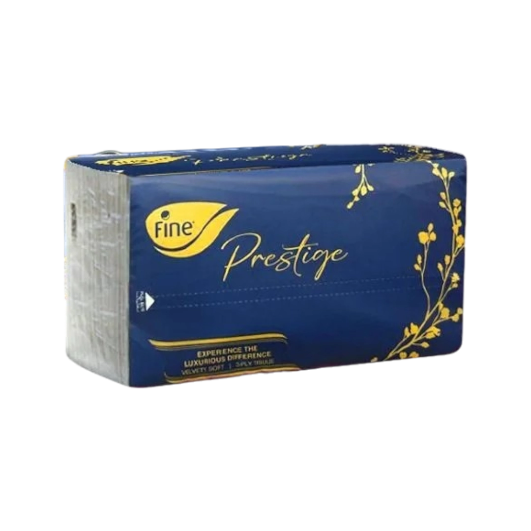 Fine Prestige Facial Tissues 3 Packs - 3 PLY Softness