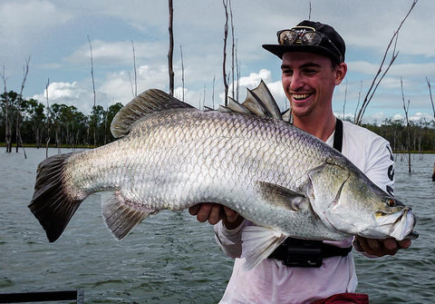 Timmy Turtle - barramundi fishing