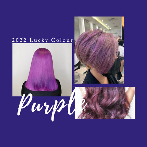 Purple Hair Colour