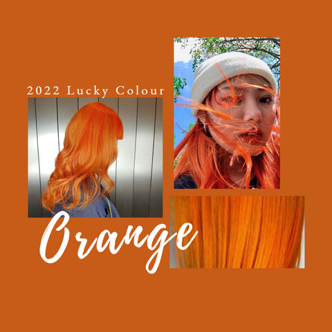 Orange Hair Colour