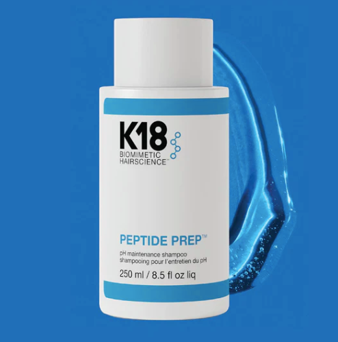 K18 pH Maintenance Shampoo is a cleansing shampoo microdosed with the patented K18 PEPTIDE™. Powerful yet non-stripping formula is designed with an optimized pH that is safe enough for everyday use.
