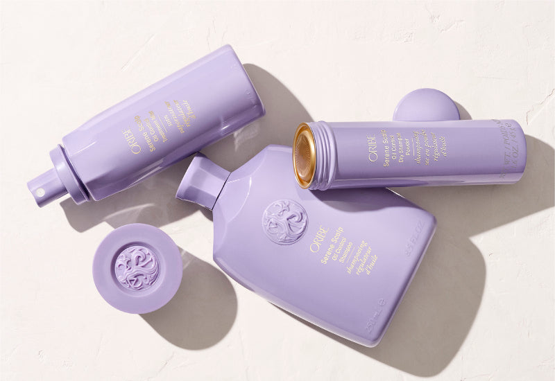 Oribe Serene Scalp Oil Control Collection extends time between washes.