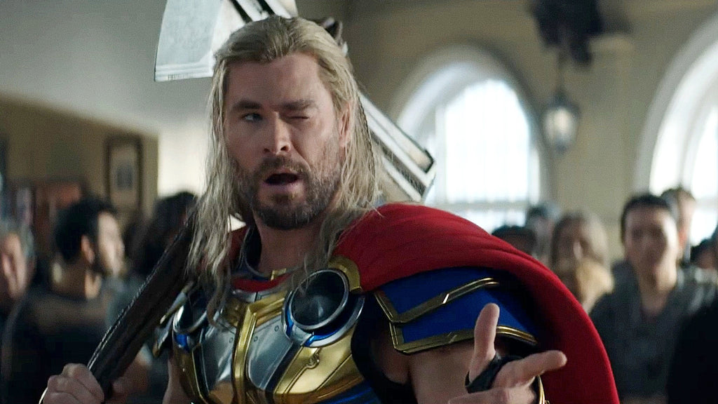 With his majestic mane and mighty hammer, Thor's hairstyle embodies his godly strength and unwavering determination to protect his realm.