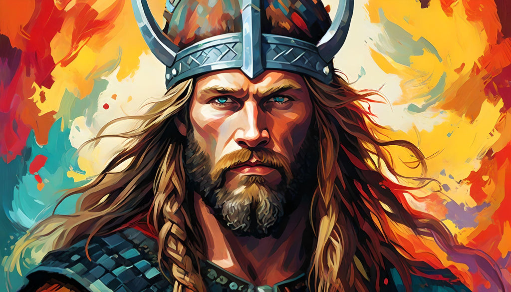 Long hair was a symbol of strength and virility for the Vikings, and that men who were able to grow long, healthy hair were seen as more powerful and attractive.