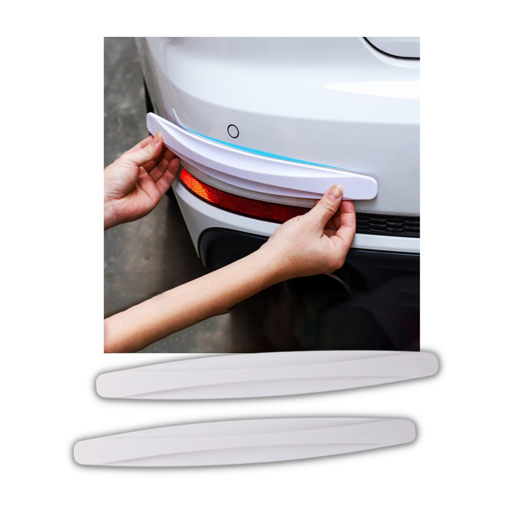 2-pack Car Bumper Protectors  - Easy to Install - 