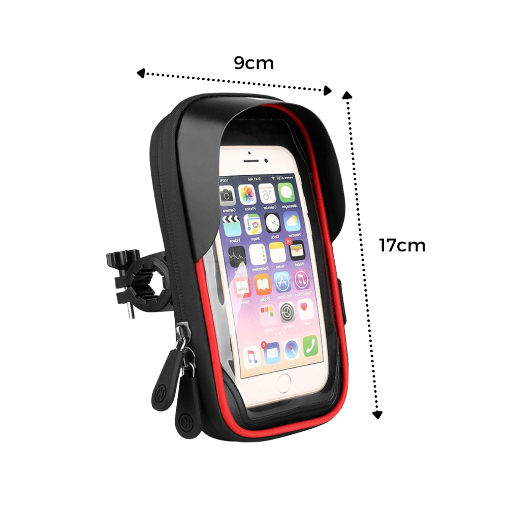 Supporto per cellulare da bicicletta - Dimensions - Ozerty