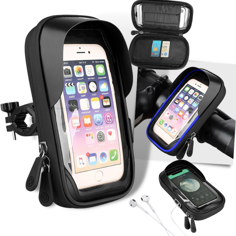Cykel telefonhållare - cykel mobiltelefonhållare - osynlig telefonhållare för cykling - Ozerty