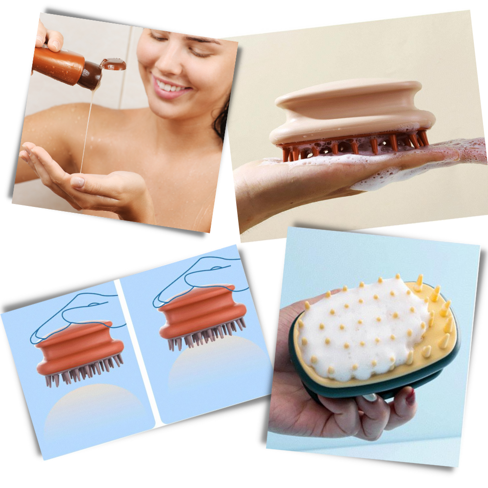 Kopfhaut-Massage-Bürste - Wie Sie Ihr Kopfhautmassagegerät verwenden - Ozerty