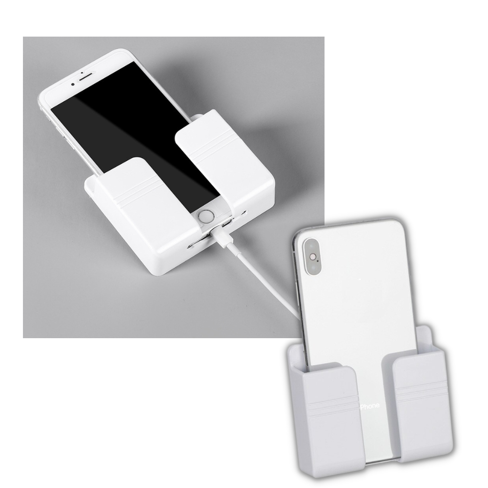 Adhesive Wall Phone Holder - Multifunctional Use - 