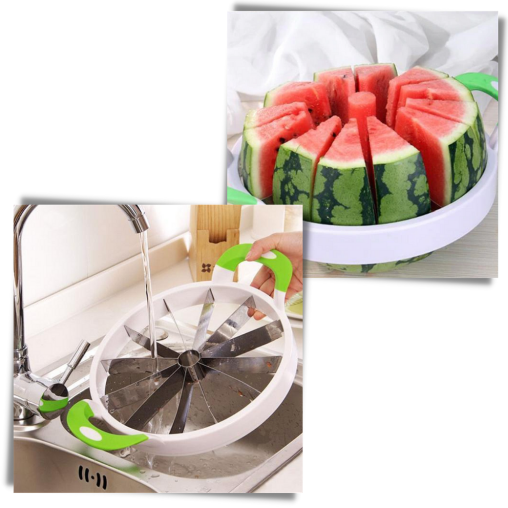 Vattenmelon- och fruktskärare - Lätt att diska - Ozerty
