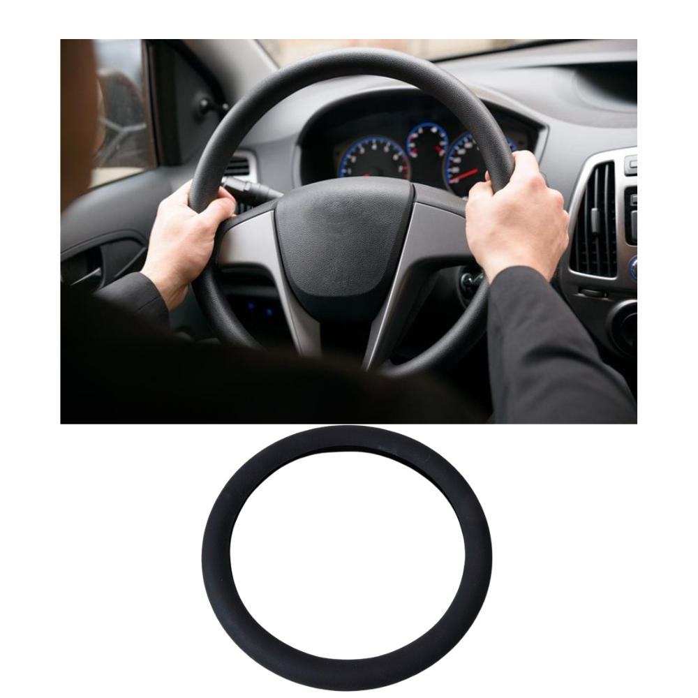 Silicone steering wheel cover - Better grip - Ozerty