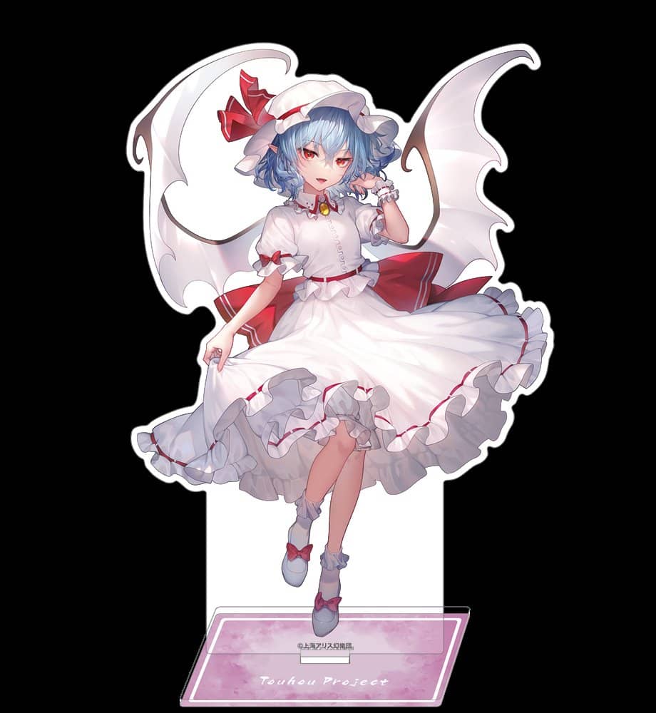 送料関税無料】 アクリルキーホルダー 東方Project レミリア