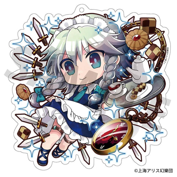 【新品】東方Project クリエイターズキーホルダー 29 十六夜咲夜 ...