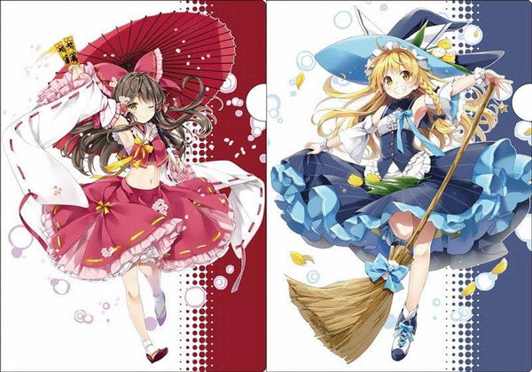 東方Projectクリアファイルセット 霊夢＆魔理沙 春祭り2019 — アキバ 