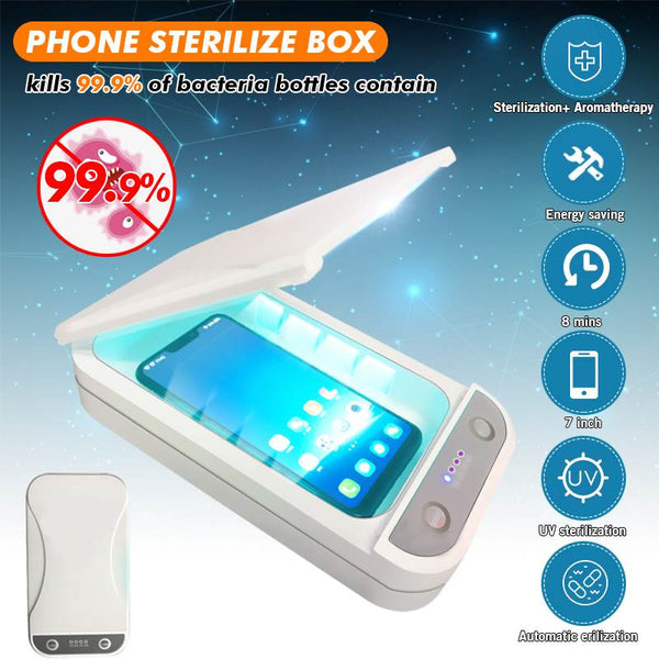 5v Uv Light Phone Sterilizer Box Phone Cleaner Personal Sanitizer