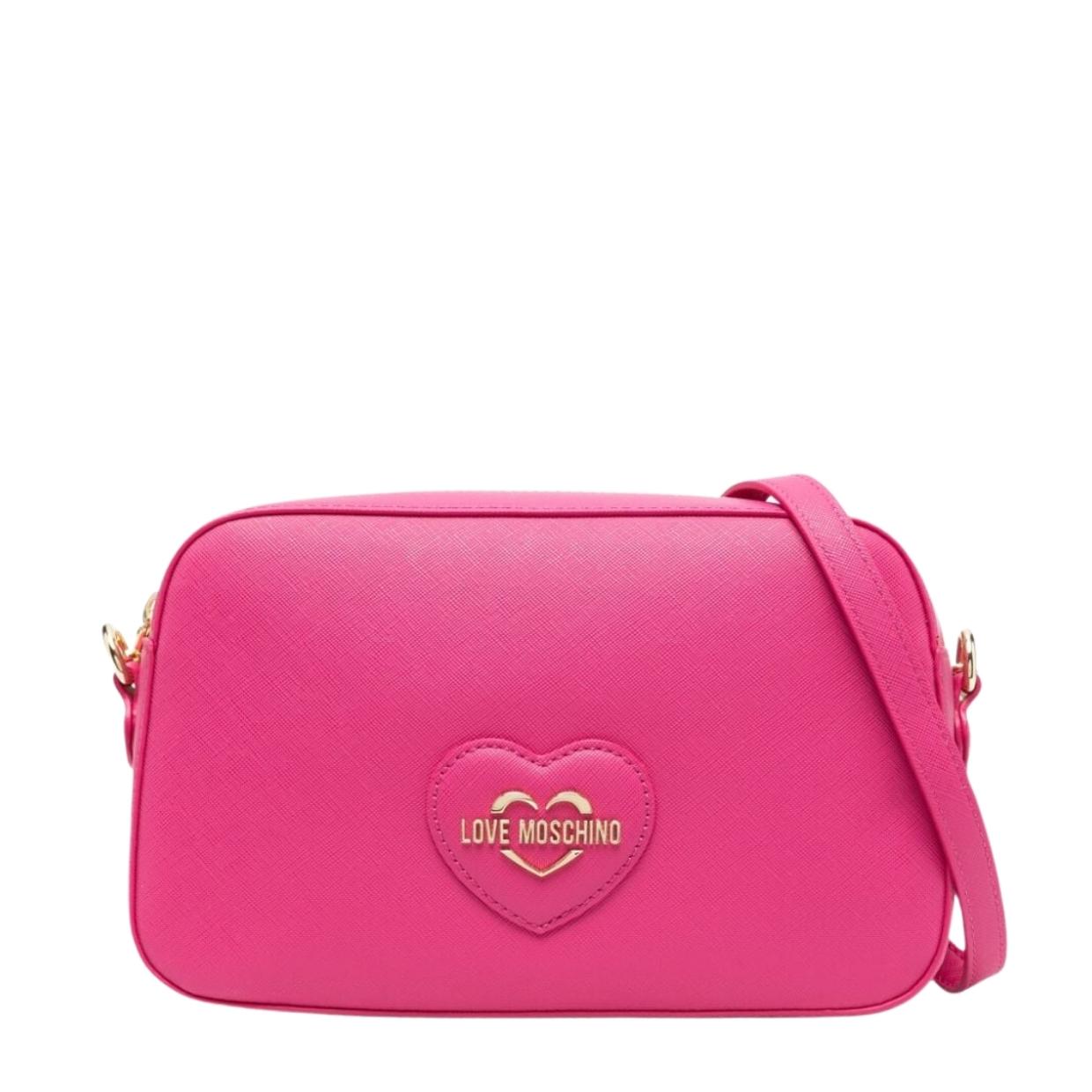 Love Moschino Pink Logo Shoulder Bag – Retro Designer Wear