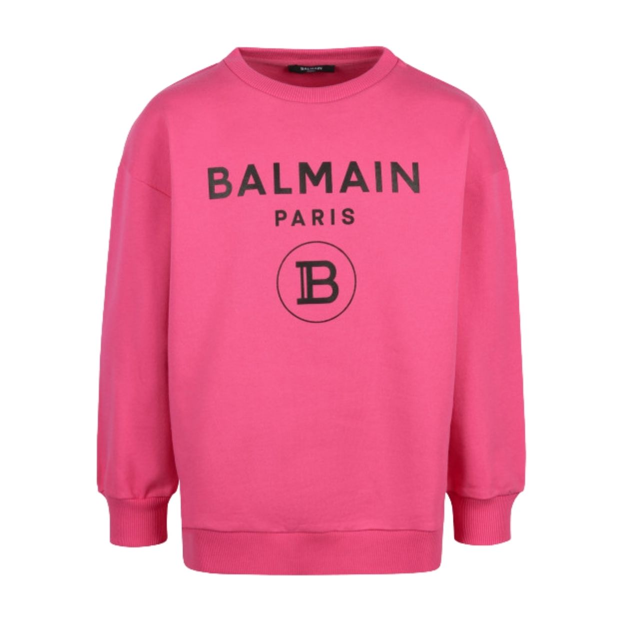 BALMAIN】pink logo cotton-blend カーディガン (12-14 years) | www