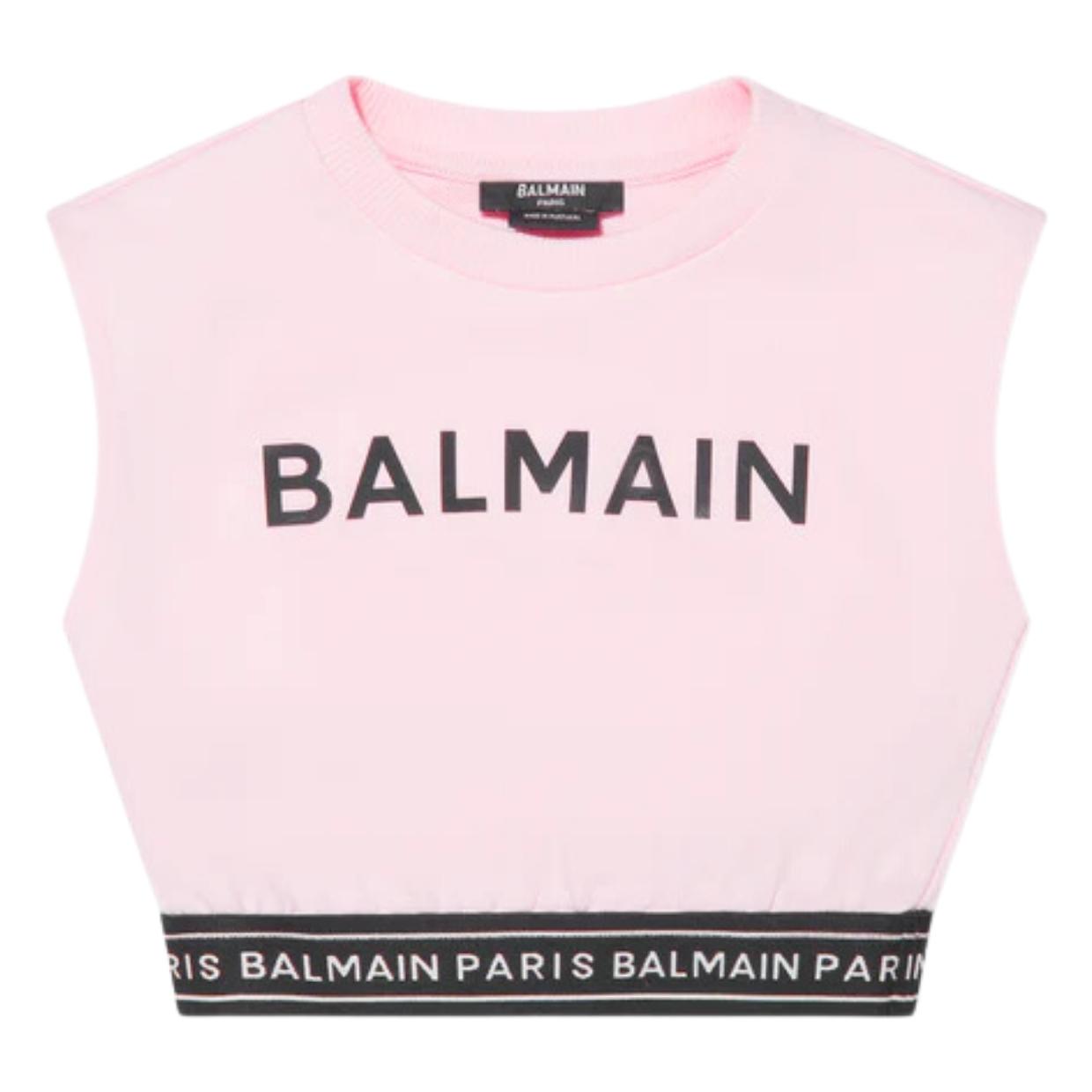 Balmain Kids Black T Shirt – Retro Designer Wear