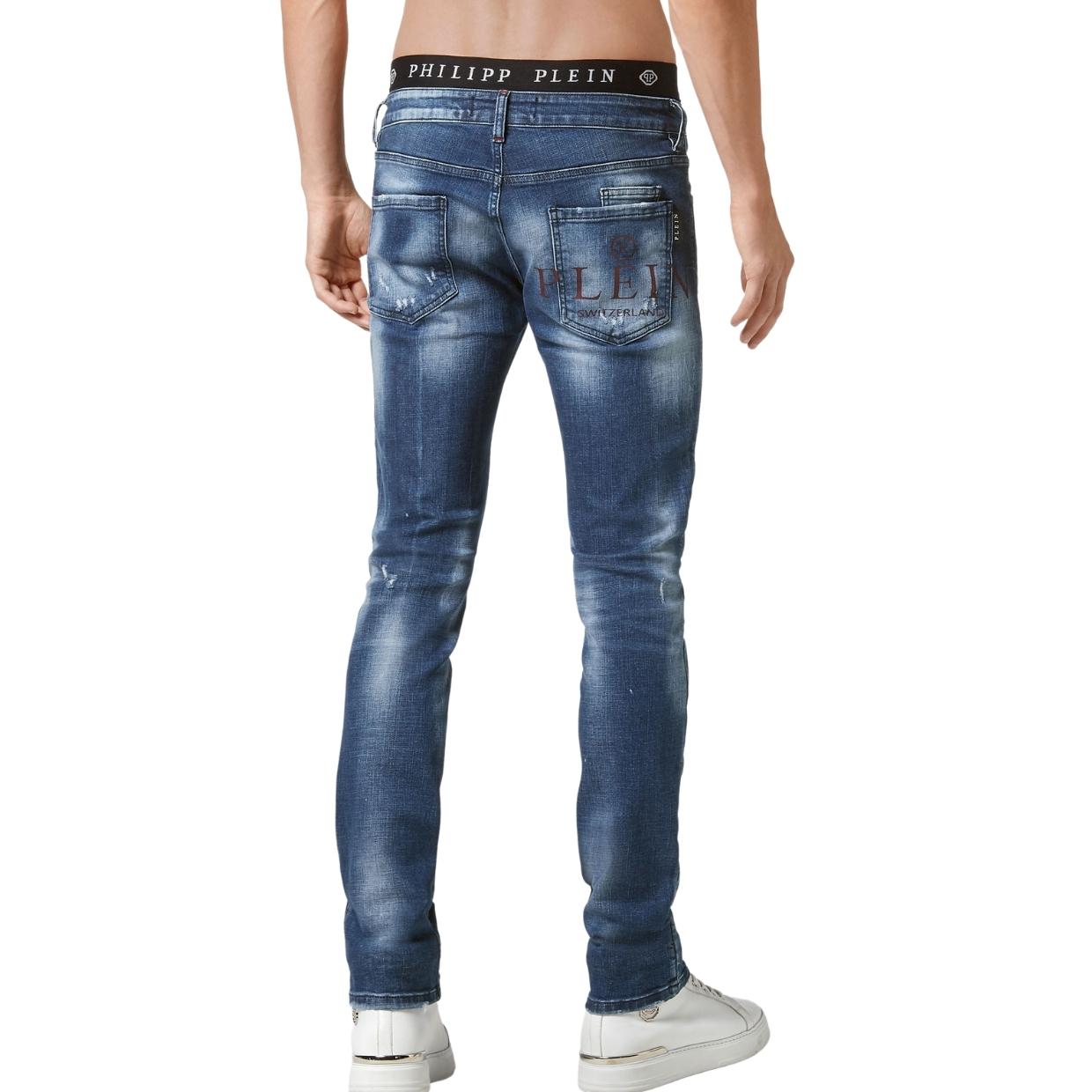 Neil Barrett Super Skinny Black Denim Jeans – Retro Designer Wear
