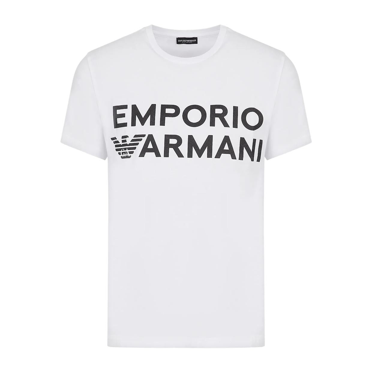 Emporio Armani Bodywear White T-Shirt – Retro Designer Wear