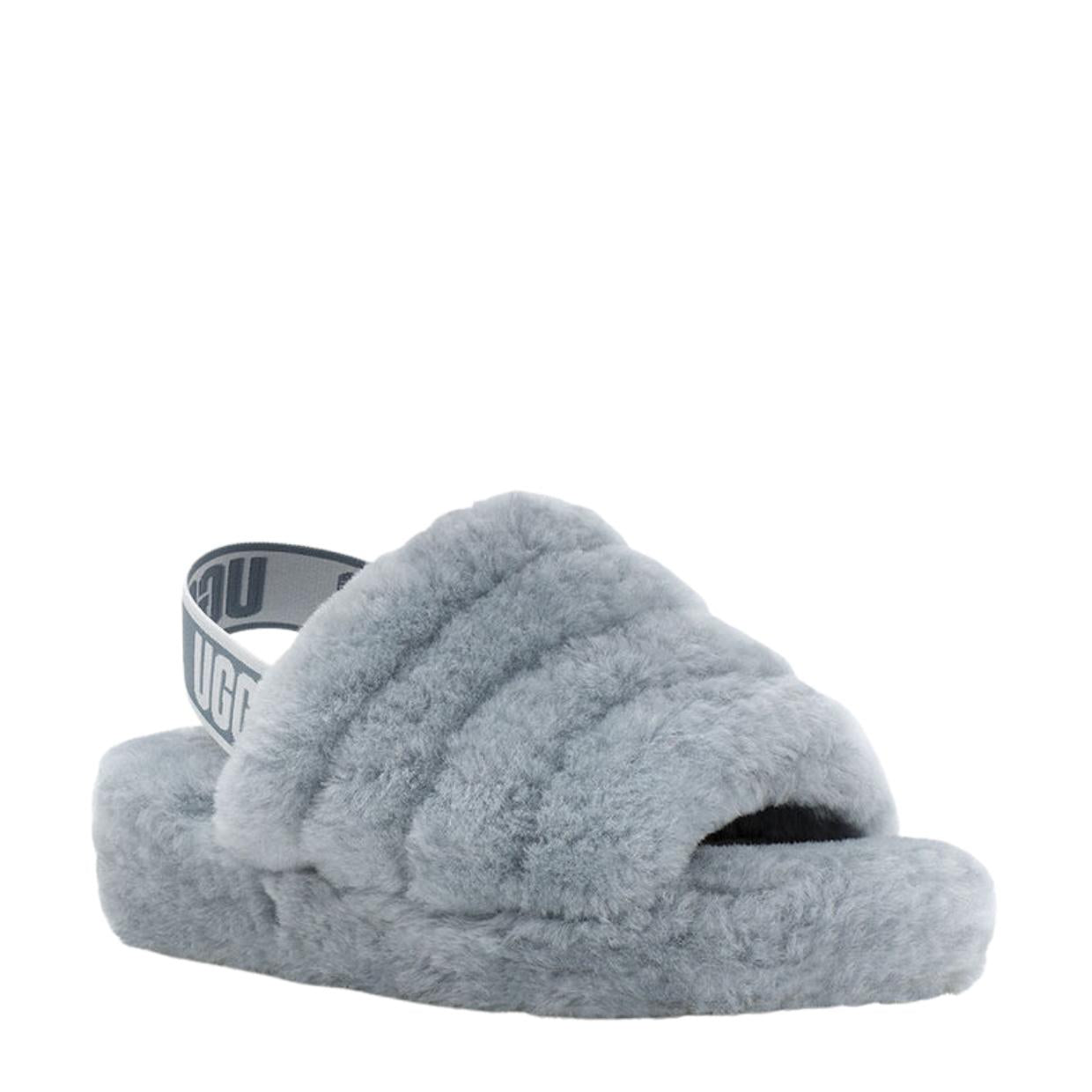 ugg slides women grey