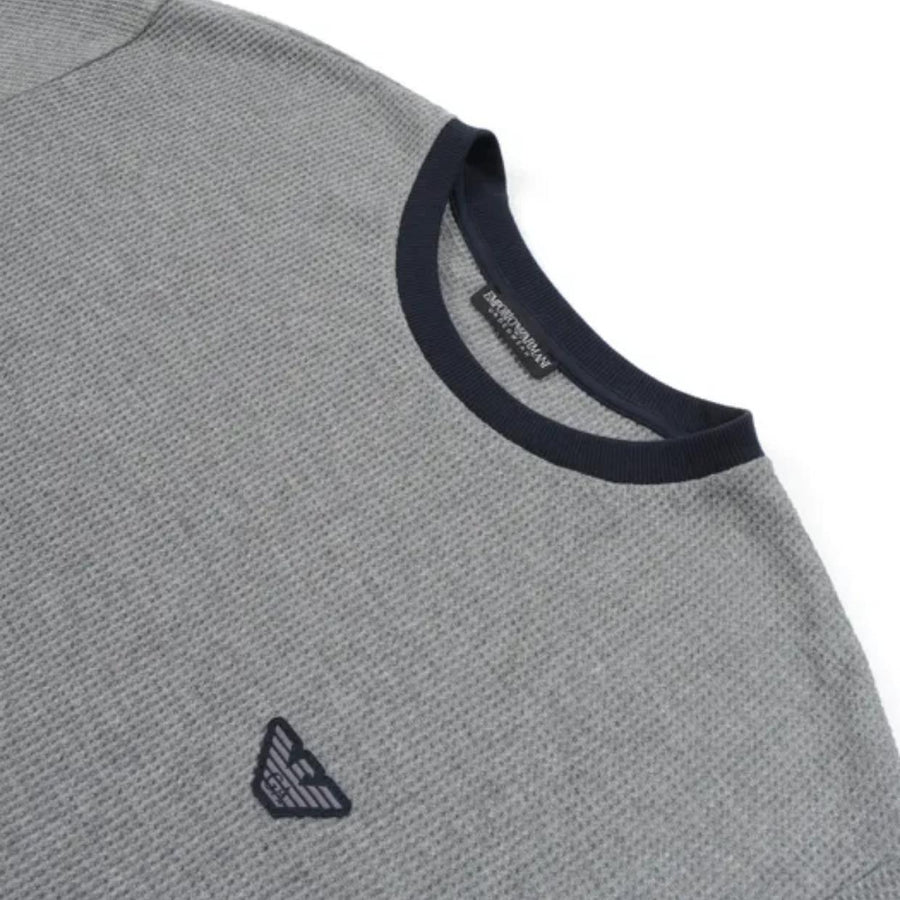 Emporio Armani Logo Patch Loungewear Set – Retro Designer Wear