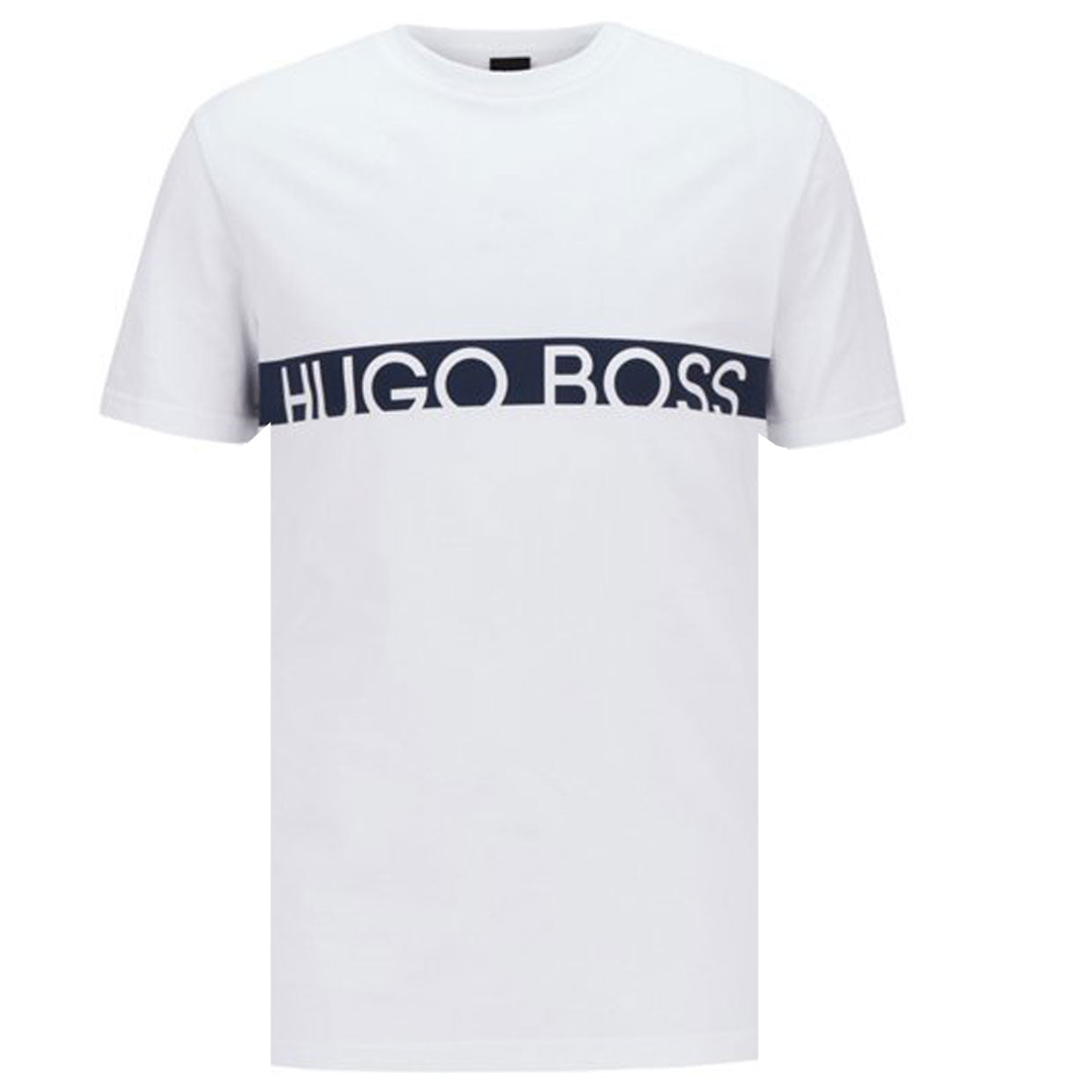 hugo boss white t shirt mens