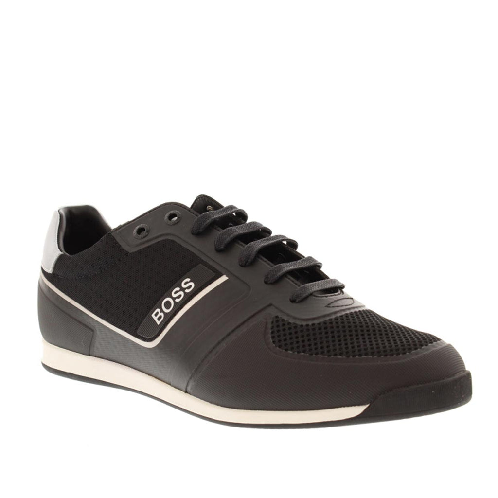 Boss Black Thermo-bonded Details Trainers – Retro Designer Wear