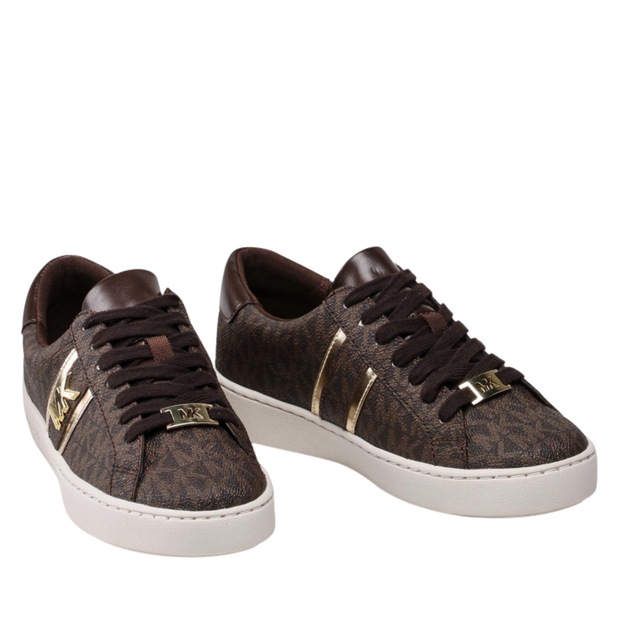 MICHAEL Michael Kors IRVING LACE UP  Trainers  black  Zalandode