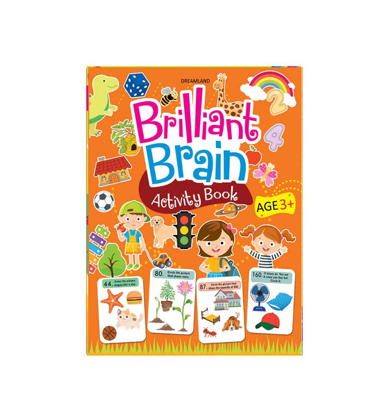 Brilliant Brain Activity Book 3+ (English) – Chirukaanuka
