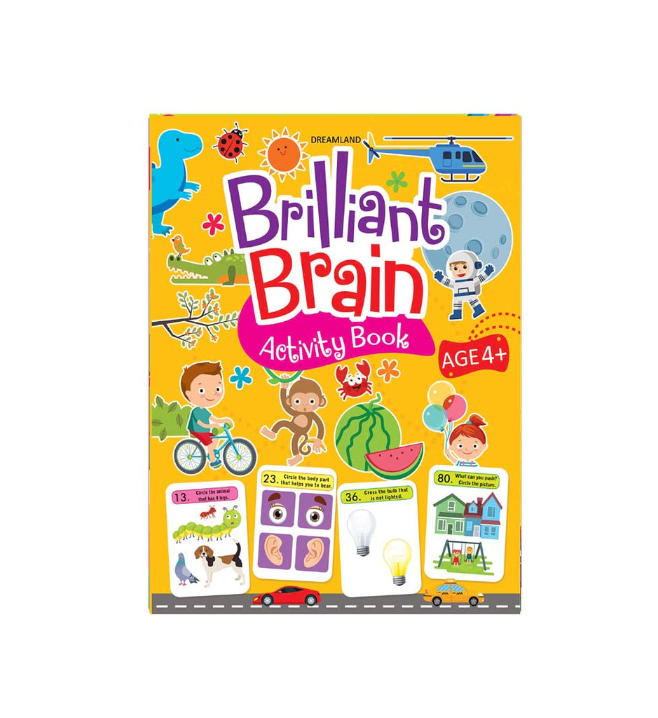 Brilliant Brain Activity Book 4+ (English) – Chirukaanuka