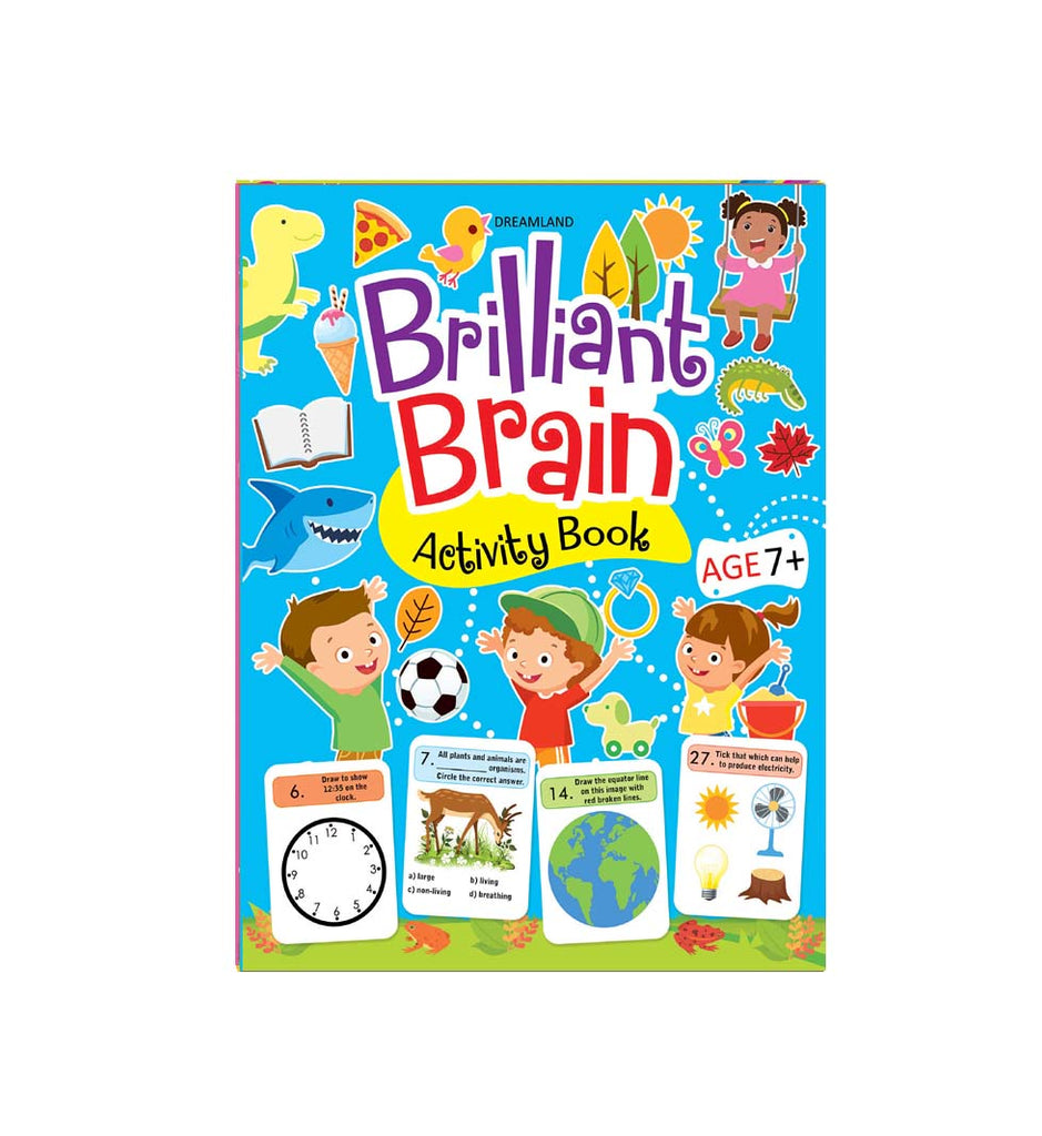 Brilliant Brain Activity Book 7+ (English) – Chirukaanuka