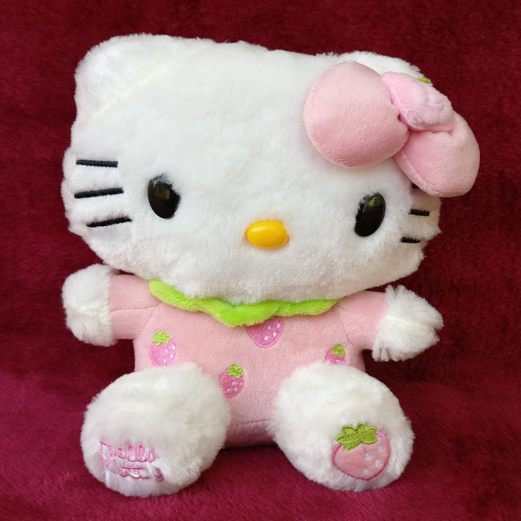 hello kitty strawberry plush