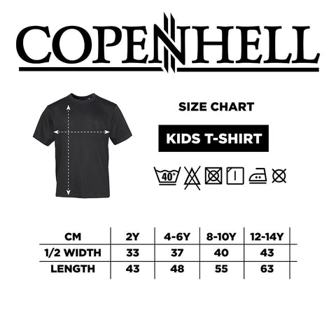 T-shirt - Kids - Size Chart