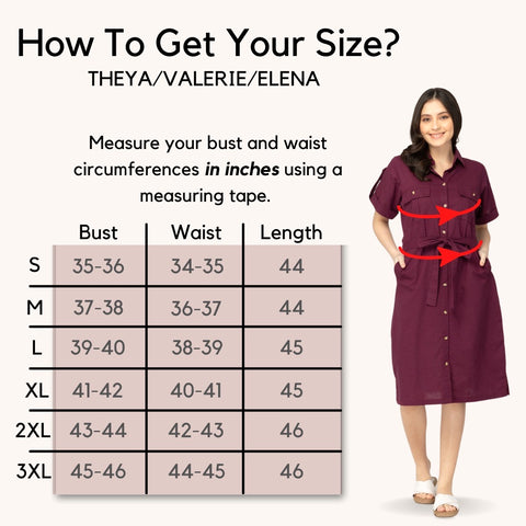 SIZE CHART – Luv-a-Blusa