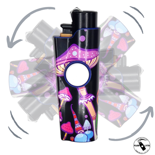 FLKR LYTR® Fidget Spinner Lighter Case Stupid Cupid for Clipper Lighter®  Case - $13.95