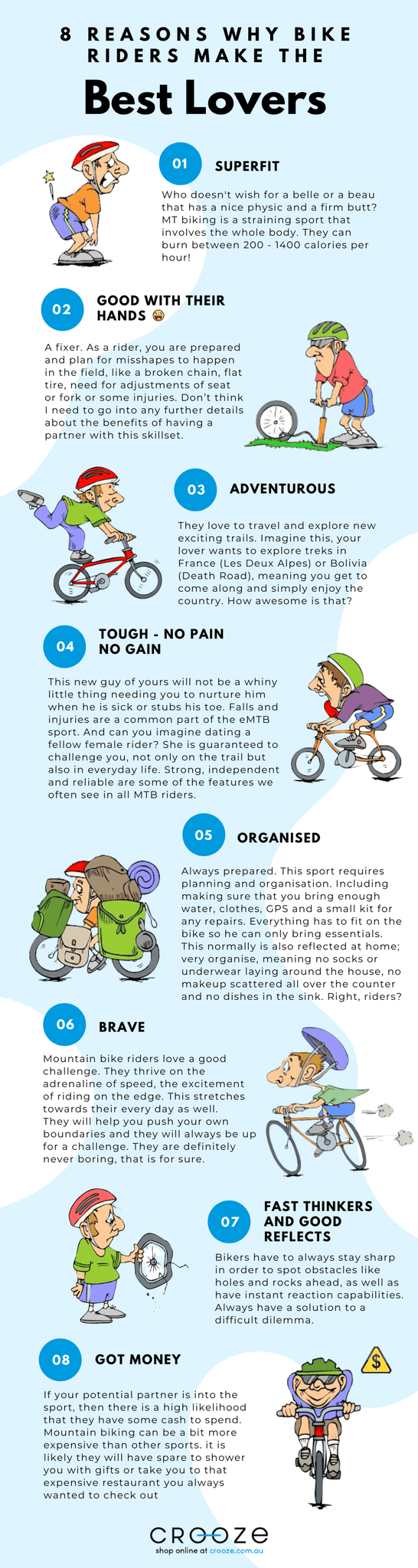 8 reasons why bike riders make the best lovers
