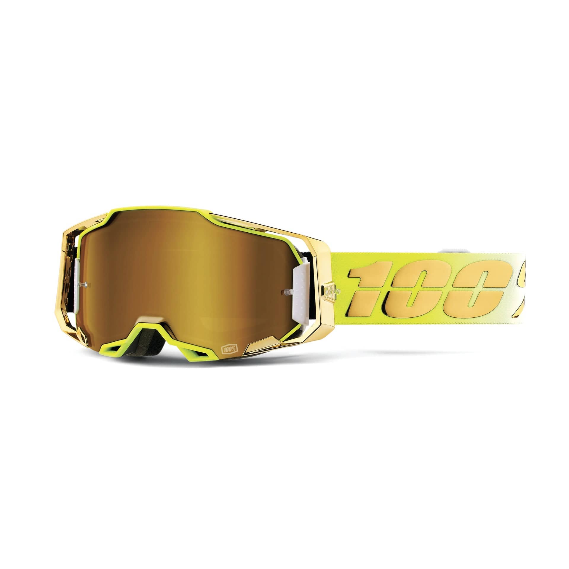 100 Percent ARMEGA Goggle Ironclad - Mirror Silver – Crooze Australia