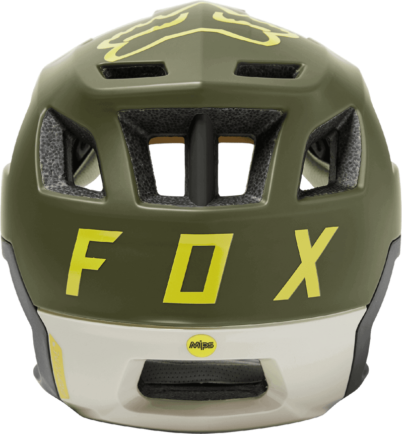 olive green mountain bike helmet