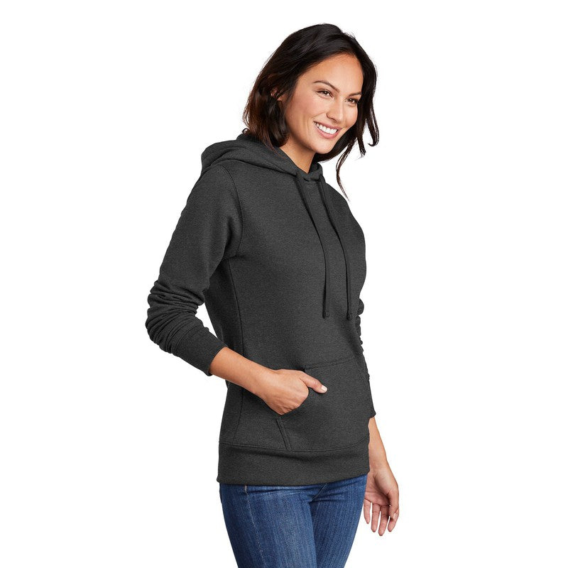 Port & Company ® Ladies Core Fleece Pullover Hooded Sweatshirt - Dark ...