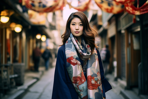Kimono scarf