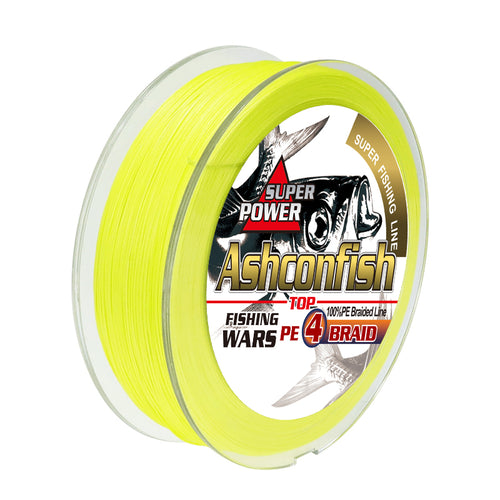 Braided Fishing Line, 4 Strands Super Strong PE Fishing Line  10LB/20LB/30LB/ 40LB for Saltwater and Freshwater, Abrasion Resistant, High  Sensitivity