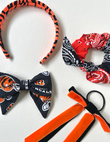 bengals air accessories for women locally handmade in cincinnati