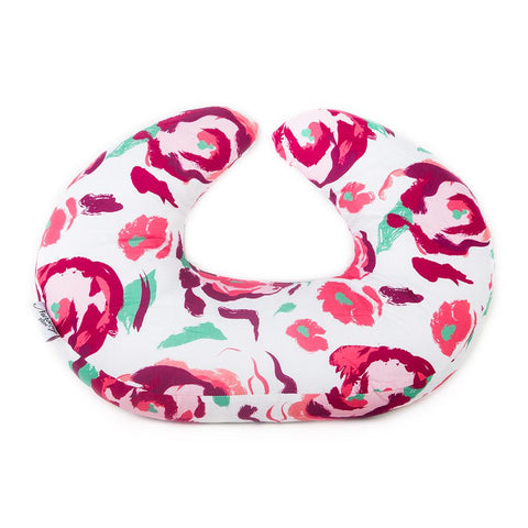Image of Little Bumper Feeding Snuggles Soft Nursing Pillow/Positioner- Minky Fabric